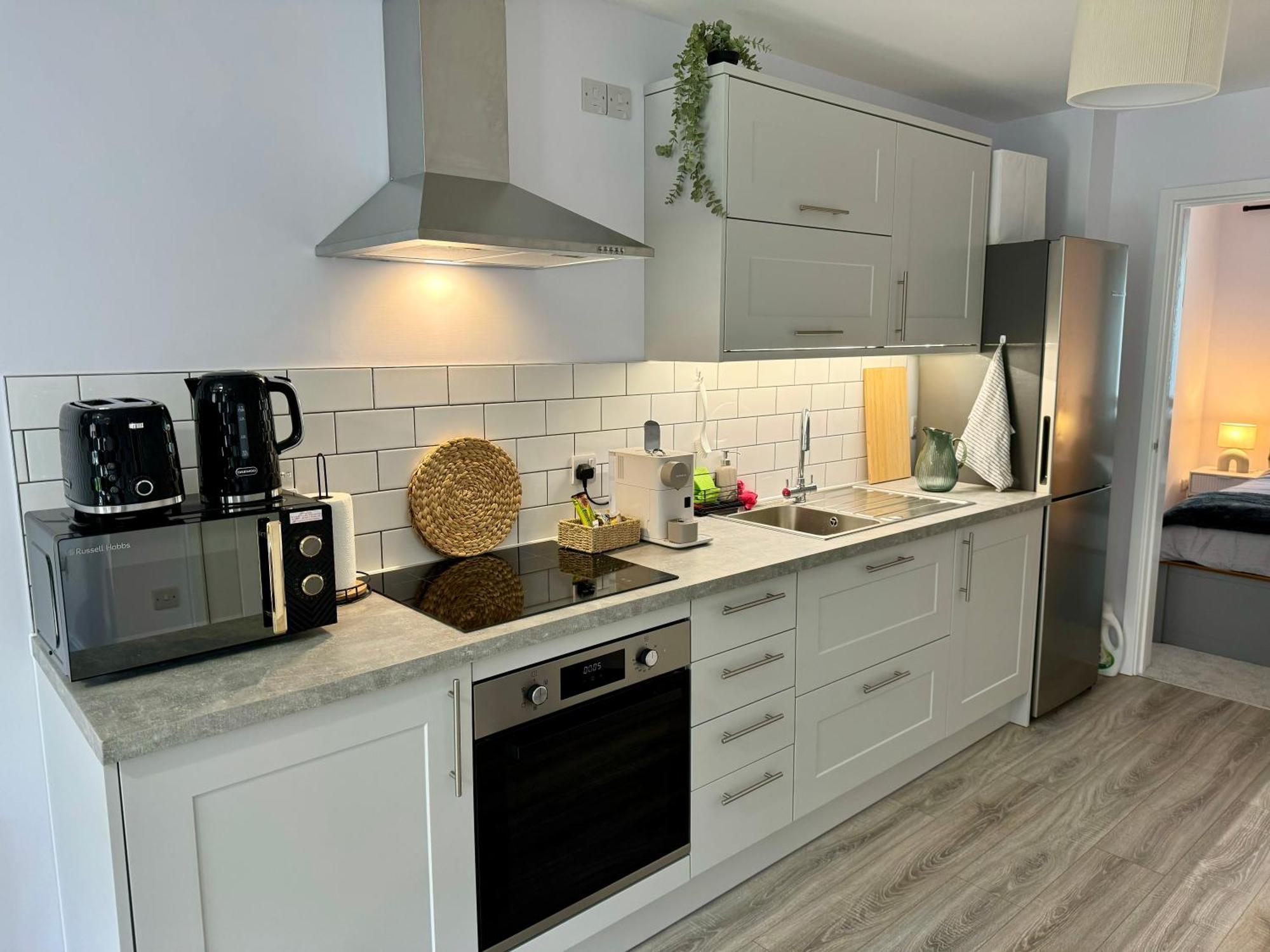 Brand New Flat 5 With Free Parking And Fast Wifi Apartment York Bagian luar foto